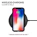 PATCHWORKS iPhone X Case, [Level Aegis] Hybrid Soft Inner TPU Hard PC Back Cover Military Grade Extreme Drop Tested with Added Corner Cushion Dual Layer Case for iPhone X / 10 - Black/Black