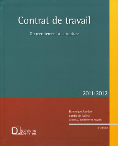 Contrat de travail