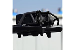 JOYSOG Avata Drone Gimbal Bumper, Aluminum Alloy Gimbal Camera Anti-collision Protection Guard Bar Accessories for DJI Avata Drone (Black)