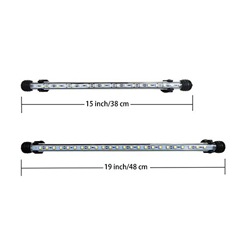 Multi-Color Remote Controlled Dimmable Aquarium Light COVO-ART RGBW LED Light Fixture for Aquarium/ Fish Tank(15inch RGB) - Thumbnail 7