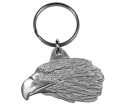 Pewter Key Ring - Free Form Eagle - Pewter Key Ring - Free Form Eagle