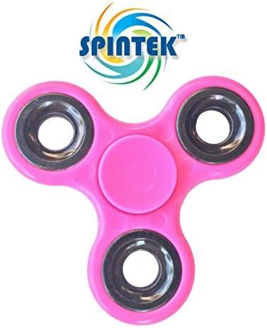Spintek Fidget Spinner (PINK) Toy Hand Spinner Best Stress Reducer Boredom Anti Anxiety ADD, ADHD, Autism Adult Children Kids 360 Spinner Helps Focusing Fidget Toys Focus