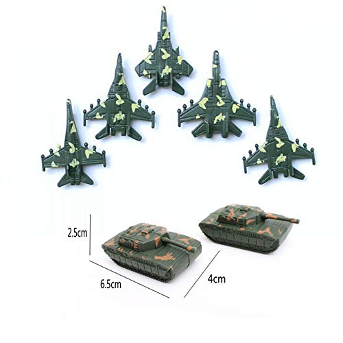 Ocamo 307pcs/lot Military Plastic Soldier Model Toy Army Men Figures Accessories Kit Decor Play Set for Hallows All Saints' Day - Thumbnail 7