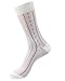 Nanxson 5/10 Pairs Men's Ultra Thin Socks Sheer Casual Sock Dress Socks (10 Pairs x Random Color-28)