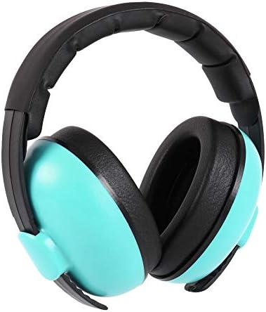 Kids Ear Defender Toddler Children Babys Adjustable Headband Comfortable Hearing Protection Noise Cancelling 25dB Highest NRR Safety Ear Muffs (Ages 0-3)