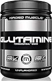 Kaged Muscle L-Glutamine Powder, Unflavored, 300 Gram