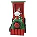 Shanghai Pioneer Effort Arts&Crafts Co.,Ltd 17.5 Inch Wooden Train with Hand Painted Santa Claus and 24 Drawers to Fill Candy or Small Gifts