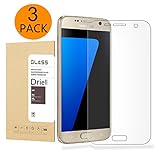 [3-Pack]Galaxy S7 Screen Protector [Full Coverage] , [Anti-Bubble] [HD Clear Film] Curved Edge to Edge Screen Protector for Samsung Galaxy S7 [Not Glass]
