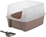 Iris Ohyama Cat Litter Box Scoop Beige One Size view 1