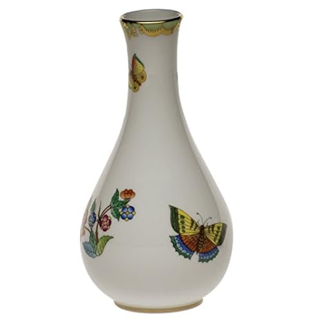 Amazon Com Herend Queen Victoria Vase Home Kitchen