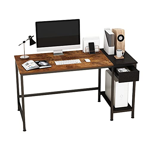 JOISCOPE Home Office Computer Desk,Study Writing Desk with Metal Drawer