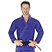 Elite Sports BJJ GI for Men IBJJF Kimono BJJ Jiu Jitsu Lightweight GIS W/Preshrunk Fabric & Free Belt (Blue, A2)
