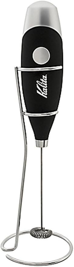 Amazon カリタ Kalita コーヒー ミルクフォーマー ふわふわミルクフローサー ブラック Fm 100 ミルク泡立て器 オンライン通販