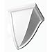 Focal Point 21605 5 7/8-Inch Quick Clips System B Outside Corner Block 4-Inch by 4-Inch by 4 3/4-Inch, White