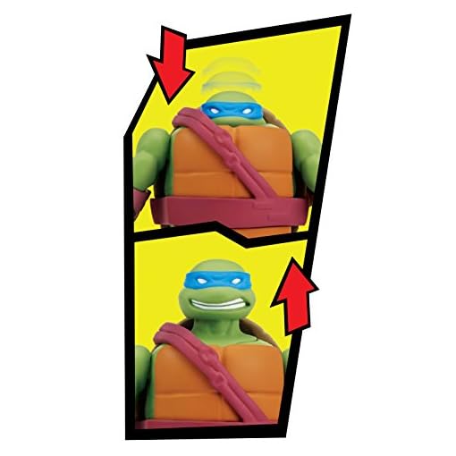 Teenage Mutant Ninja Turtles Head Droppin' Leonardo Figure Action Figure - Image 3