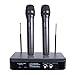 Sound Town Professional Dual-Channel VHF Handheld Wireless Microphone System with LED Display, 2 Handheld Mics for Family Party, Conference, Karaoke, Wedding, Church (SWM10-V2HH)
