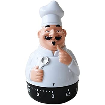 Amazon.com: Global Decor Chef Kitchen Timer: Kitchen & Dining