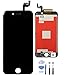 Retina LCD Display Touch Screen Digitizer Glass Replacement Full Assembly with Repair kit for iPhone 6S Plus 5.5 inch (Black)