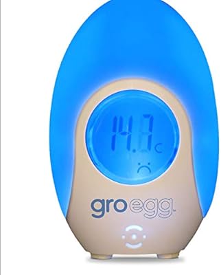 the gro company groegg colour changing room thermometer