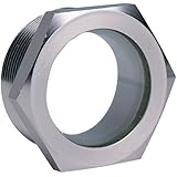 W.E. Anderson Sight Window, SFI-550-2, Fused Glass Style, 2" male NPT