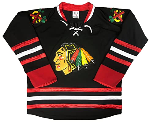 Blackhawks Jerseys - Three (3) Colors and 10