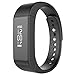 Sudroid Smart Wristband Bracelet Bluetooth 4.0 with Sleep Tracker Health Fitness for Android IOS iPhone Samsung Intelligent Sports Watch Step Sleep Track Caller ID Display Black
