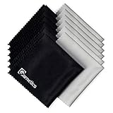 Garnetics Microfiber Cleaning Cloth (12 PACK) - to clean Glasses