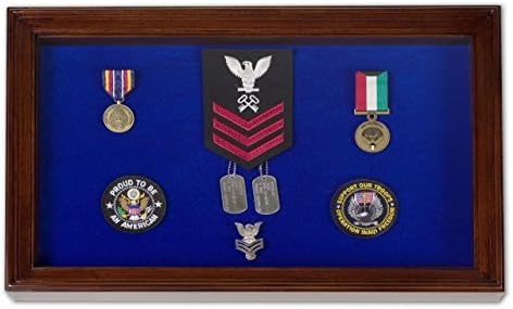 Military Award Shadow Box Display Case - Large