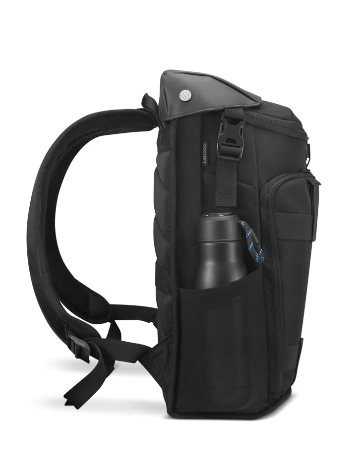 Lenovo Legion Active 17-inch Gaming Backpack - Black - Laptop Compartment - Durable & Water Resistant - Water Bottle Pocket