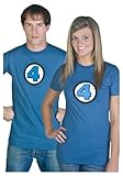 Fantastic 4 - Logo - Men's S/S Fine Ink Jersey T-Shirt, Medium