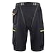 Ynport Men's Fast Dry Loose Fit MTB Shorts Mountain Bike Cycling Pants with Belt(No Padding) Black