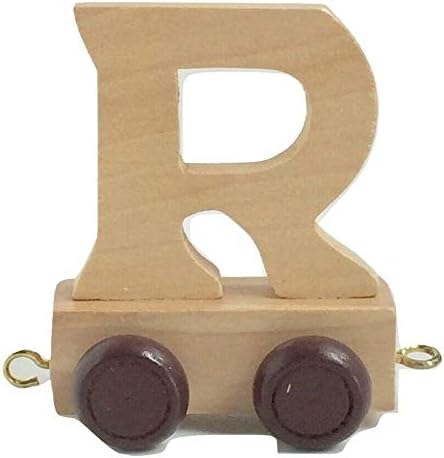 wooden name train letters
