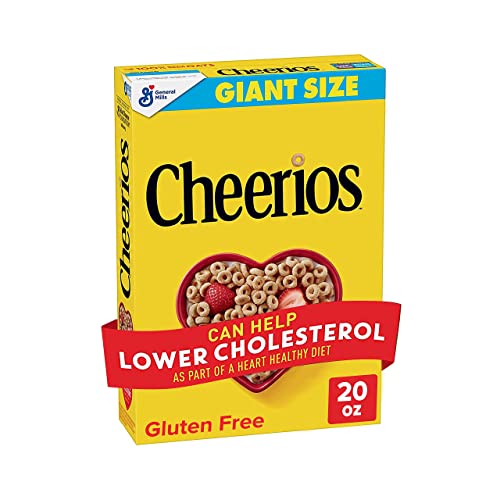 Cheerios Cereal, Limited Edition Happy Heart Shapes, Heart Healthy Cereal With Whole Grain Oats