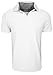 Calvin Klein Men's Solid Pique Polo with Birdseye Collar