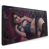 Jill Valentine Adult Anime Extended Gaming Mouse