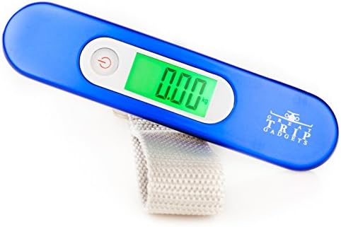 Portable Digital Hanging Postal USPS UPS Airport Luggage Scale 110lb/50kg Electronic Weighing Green Back Light LCD Display, Best for Travel and Home for Quick Efficient Weight Measurements