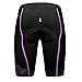 Santic Women's Cycling Shorts 4D Padded Elastic Comfortable Bike Shorts Black-Purple