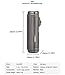 GALINER Cigar Lighter Red Flames 4 Jet Torch Adjustable Cigarette Cigar Lighter Butane Gas Fluid with Cigar Punch Cutter