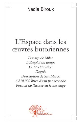 L' espace dans les oeuvres butoriennes