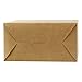 LaRibbons 12 Pack Treat Gift Boxes - 9.5 x 5 x 5 inches Brown Paper Box Recycled Kraft Gift Box with Stickers, Perfect for Birthday, Party, Wedding
