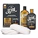 Lexol Conditioner Cleaner Kit, Use on Car Leather, Furniture, Shoes, Bags, and Accessories, Quick & Easy Step Regimen, 8 oz Bottles, Includes Two Application Sponges