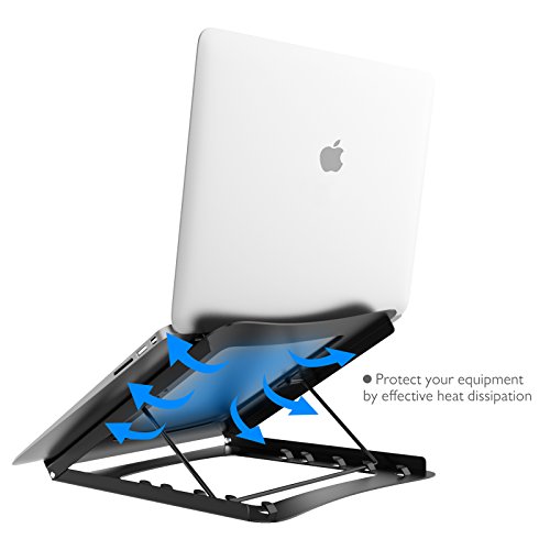 1homefurnit Adjustable Laptop Tablet Stand Notebook Riser Holder Ergonomic Portable MacBook