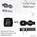 Magnetic Squares Flexible Craft Magnets - Magnet Sheet of 70 Strong Magnetic Tape Stickers - Double Sided Sticky Magnets for Crafts with 3M Adhesive Backing