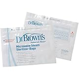 Dr. Brown's Microwave Steam Sterilizer Bags, 5 ct