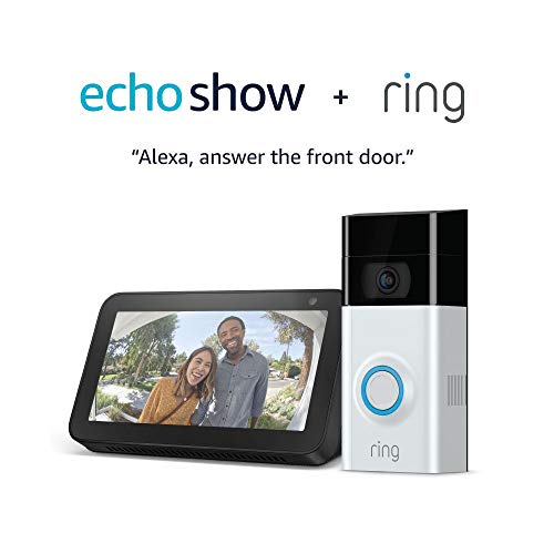Ring Video Doorbell with Echo Show (Charcoal) in Oman Whizz