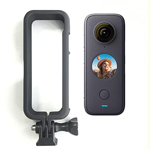 MotuTech Frame Protection Bracket Mount Adapter for insta360 One X2 Camera Hole 1/4" Screw Universal Tripod Connector Selfie Stick