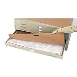 Flat File Plan Portfolios with Hand Hold, Redrope, 49-1/2w x 37-1/2d, 10/Carton (SAF3013)