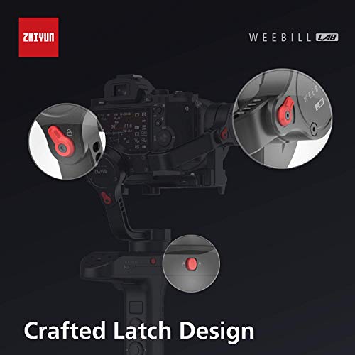 Zhiyun WEEBILL LAB Master Package 3-Axis Gimbal Stabilizer for Sony Canon Nikon DSLR SLR mirrorless Camera 3KG Payload,Versatile Structure,ViaTouch Control System,Latch Design - Thumbnail 7