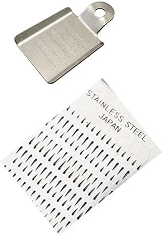 KitchenW Stainless Steel Mini Grater Hand Grinder