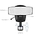 Solar Lights outdoor 80-LED Motion Sensor Solar Spotlight for Patio Deck Yard Garden Driveway Pool Area(1 pack)